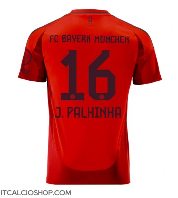 Bayern Munich Joao Palhinha #16 Prima Maglia 2024-25 Manica Corta
